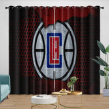Carica l&#39;immagine nel visualizzatore Galleria, Los Angeles Clippers Curtains Blackout Window Drapes Room Decoration