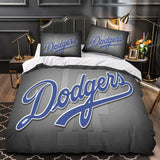 Load image into Gallery viewer, Los Angeles Dodgers Bedding Set Quilt Cover Without Filler