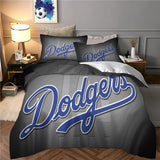 Load image into Gallery viewer, Los Angeles Dodgers Bedding Set Quilt Cover Without Filler