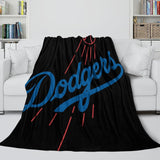 Charger l'image dans la visionneuse de la galerie, Los Angeles Dodgers Blanket Flannel Throw Kids Room Decoration