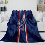 Charger l'image dans la visionneuse de la galerie, Los Angeles Dodgers Blanket Flannel Throw Kids Room Decoration