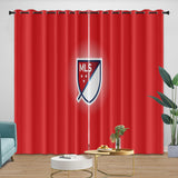 Load image into Gallery viewer, Major League Soccer MLS Curtains Blackout Window Drapes Room Decoration