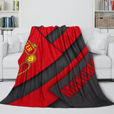 Load image into Gallery viewer, Manchester United Football Club Blanket Flannel Throw Room Decoration
