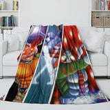 Load image into Gallery viewer, Masked Rider Blanket Flannel Throw Room Decoration