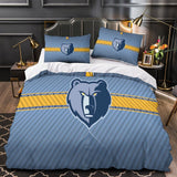 Load image into Gallery viewer, Memphis Grizzlies Bedding Set Duvet Cover Without Filler