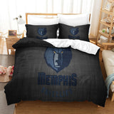 Load image into Gallery viewer, Memphis Grizzlies Bedding Set Duvet Cover Without Filler