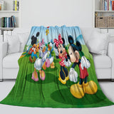 Charger l&#39;image dans la visionneuse de la galerie, Mickey Mouse Club House Blanket Flannel Throw Room Decoration