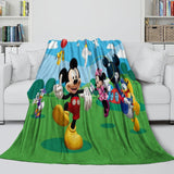 Charger l&#39;image dans la visionneuse de la galerie, Mickey Mouse Club House Blanket Flannel Throw Room Decoration