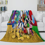 Charger l&#39;image dans la visionneuse de la galerie, Mickey Mouse Club House Blanket Flannel Throw Room Decoration