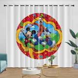 Carica l&#39;immagine nel visualizzatore Galleria, Mickey Mouse Club House Curtains Kids Blackout Window Drapes