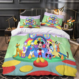 Laden Sie das Bild in den Galerie-Viewer, Mickey Mouse Club House Duvet Cover Bedding Set Without Filler
