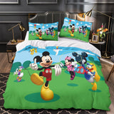 Laden Sie das Bild in den Galerie-Viewer, Mickey Mouse Club House Duvet Cover Bedding Set Without Filler