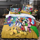 Laden Sie das Bild in den Galerie-Viewer, Mickey Mouse Club House Duvet Cover Bedding Set Without Filler