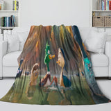Load image into Gallery viewer, Migration Blanket Flannel Fleece Throw Room Decoration
