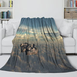 Load image into Gallery viewer, Millennium Falcon Blanket Flannel Throw Room Decoration