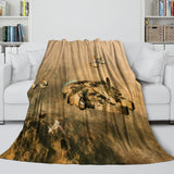 Load image into Gallery viewer, Millennium Falcon Blanket Flannel Throw Room Decoration
