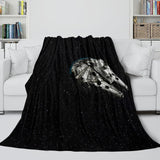 Load image into Gallery viewer, Millennium Falcon Blanket Flannel Throw Room Decoration