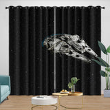 Laden Sie das Bild in den Galerie-Viewer, Millennium Falcon Curtains Blackout Window Drapes