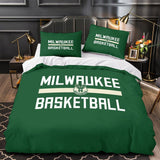 Load image into Gallery viewer, Milwaukee Bucks Bedding Set Duvet Cover Without Filler
