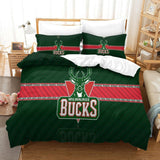 Load image into Gallery viewer, Milwaukee Bucks Bedding Set Duvet Cover Without Filler