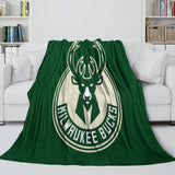 Laden Sie das Bild in den Galerie-Viewer, Milwaukee Bucks Decke, Flanell-Fleece, Überwurf, Raumdekoration
