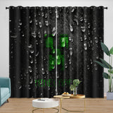 Laden Sie das Bild in den Galerie-Viewer, Minecraft Curtains Blackout Window Drapes Kids Room Decoration