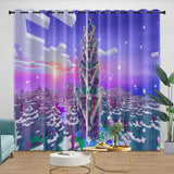 Laden Sie das Bild in den Galerie-Viewer, Minecraft Curtains Blackout Window Drapes Kids Room Decoration