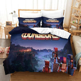 Laden Sie das Bild in den Galerie-Viewer, Minecraft Dungeons Duvet Cover Bedding Set Without Filler
