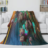 Load image into Gallery viewer, Minecraft Legends Blanket Flannel Throw Room Decoration