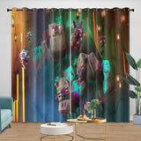Load image into Gallery viewer, Minecraft Legends Curtains Blackout Window Drapes Room Decoration