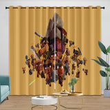 Load image into Gallery viewer, Minecraft Legends Curtains Blackout Window Drapes Room Decoration