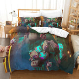 Laden Sie das Bild in den Galerie-Viewer, Minecraft Legends Duvet Cover Bedding Set Without Filler