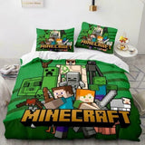Carica l'immagine nel visualizzatore Galleria, Minecraft Pattern Duvet Cover Kids Room Bedding Sets