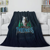 Laden Sie das Bild in den Galerie-Viewer, Minnesota Timberwolves Decke Flanell Fleece Überwurf Raumdekoration