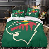 Load image into Gallery viewer, Minnesota Wild Bedding Set Quilt Duvet Cover Without Filler