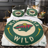 Load image into Gallery viewer, Minnesota Wild Bedding Set Quilt Duvet Cover Without Filler
