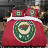Load image into Gallery viewer, Minnesota Wild Bedding Set Quilt Duvet Cover Without Filler