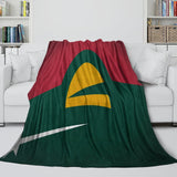 Charger l&#39;image dans la visionneuse de la galerie, Minnesota Wild Blanket Flannel Throw Kids Room Decoration