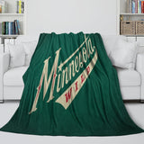Charger l&#39;image dans la visionneuse de la galerie, Minnesota Wild Blanket Flannel Throw Kids Room Decoration