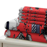 Laden Sie das Bild in den Galerie-Viewer, Mob Psycho 100 Bettwäsche-Set, gemustert, Bettbezug ohne Füllstoff