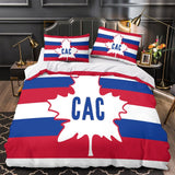 Load image into Gallery viewer, Montreal Canadiens Bedding Set Quilt Duvet Cover Without Filler