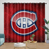 Load image into Gallery viewer, Montreal Canadiens Curtains Blackout Window Drapes Room Decoration