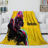 Load image into Gallery viewer, Movie Bumblebee Blanket Flannel Throw Kids Room Decoration