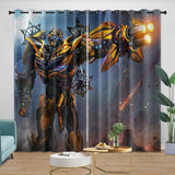 Load image into Gallery viewer, Movie Bumblebee Curtains Pattern Blackout Window Drapes Room Decoration