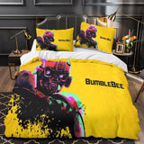 Load image into Gallery viewer, Movie Bumblebee Duvet Cover Pattern Bedding Set Without Filler