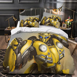 Load image into Gallery viewer, Movie Bumblebee Duvet Cover Pattern Bedding Set Without Filler