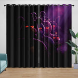 Carica l&#39;immagine nel visualizzatore Galleria, Movie Five Nights At Freddys Curtains Pattern Blackout Window Drapes