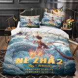Carica l&#39;immagine nel visualizzatore Galleria, Movie Ne Zha 2 Bedding Set Quilt Cover Without Filler