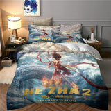 Carica l&#39;immagine nel visualizzatore Galleria, Movie Ne Zha 2 Bedding Set Quilt Cover Without Filler