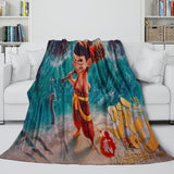 Carica l'immagine nel visualizzatore Galleria, Movie Ne Zha 2 Blanket Flannel Throw Room Decoration